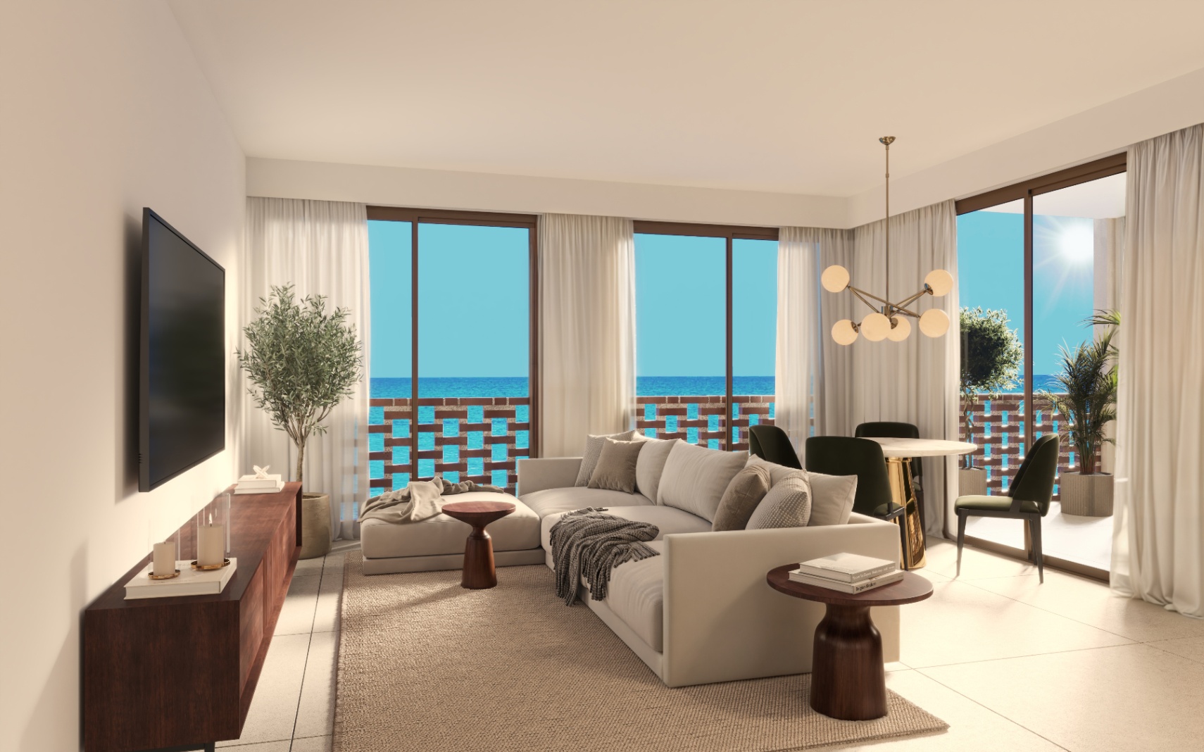 Modern Apartment with Spacious Terrace near the Beach in Villajoyosa