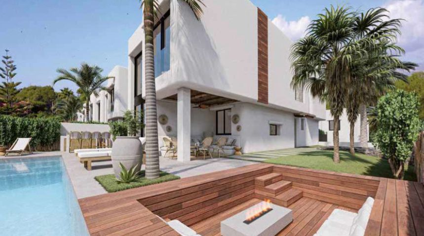 1396NS - Exclusive Ibiza-inspired villas in Albir