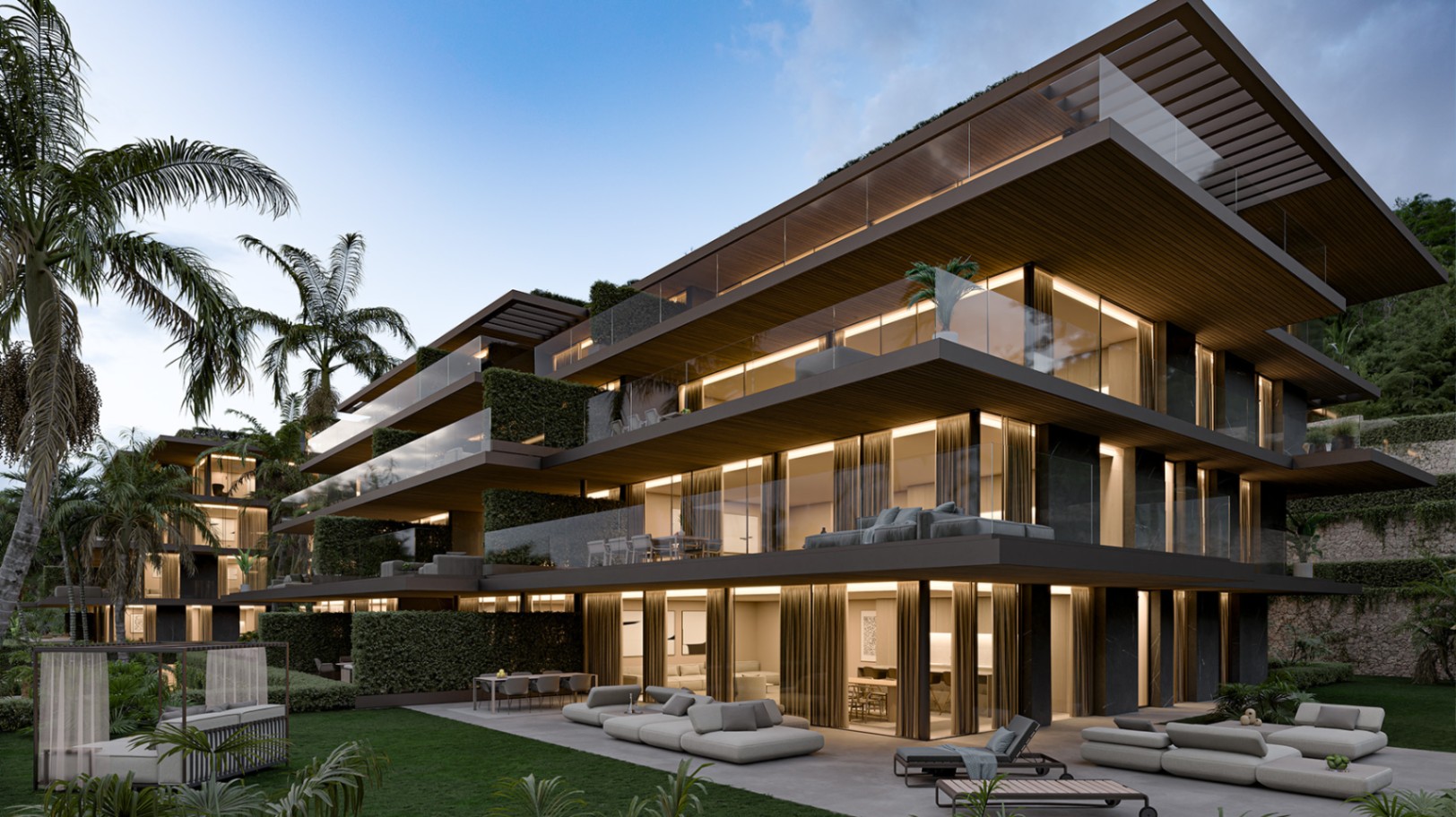 Exclusive living with panoramic sea views