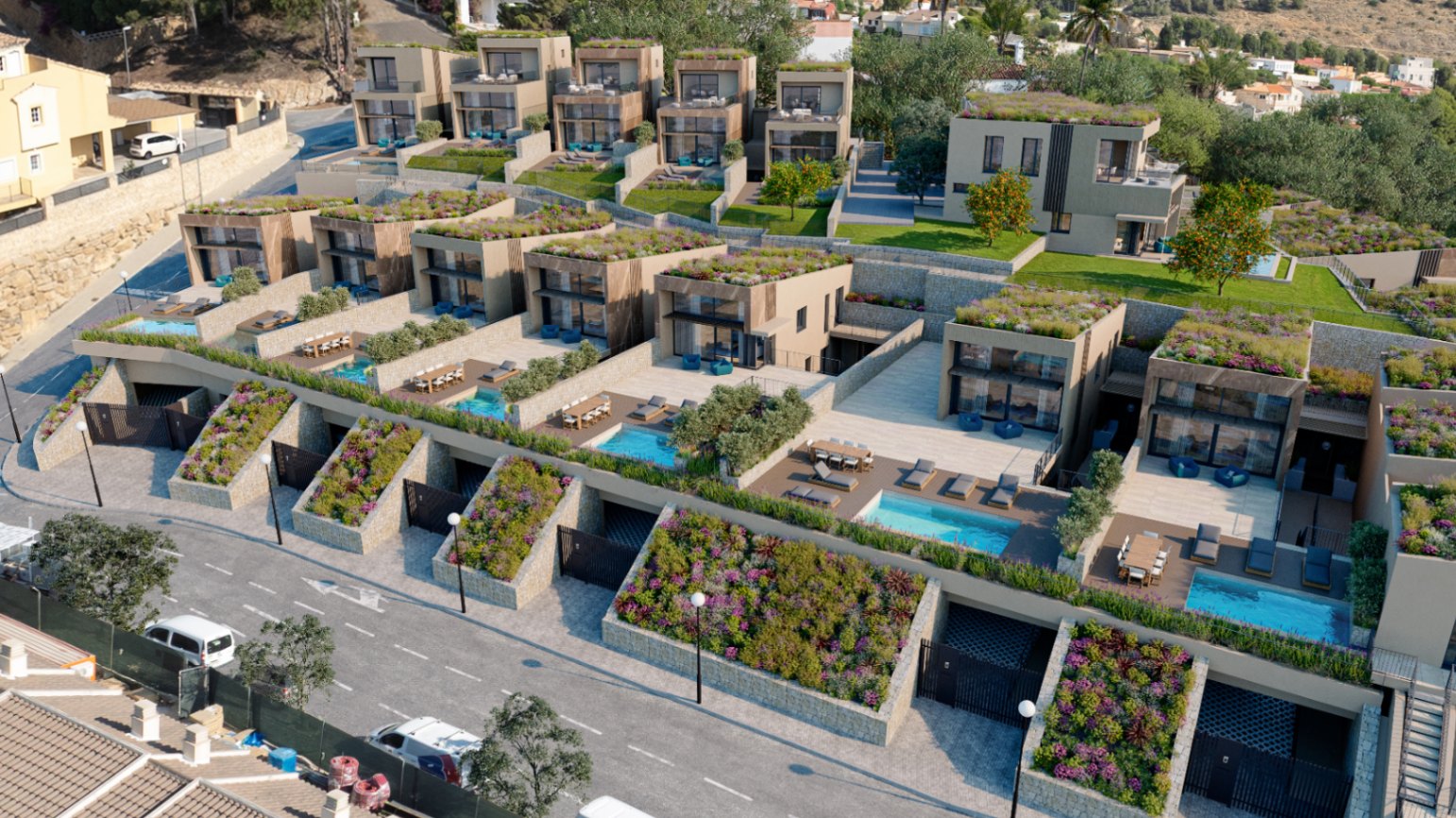 1413DA - Exclusive Villas with Sea Views and Modern Mediterranean Design