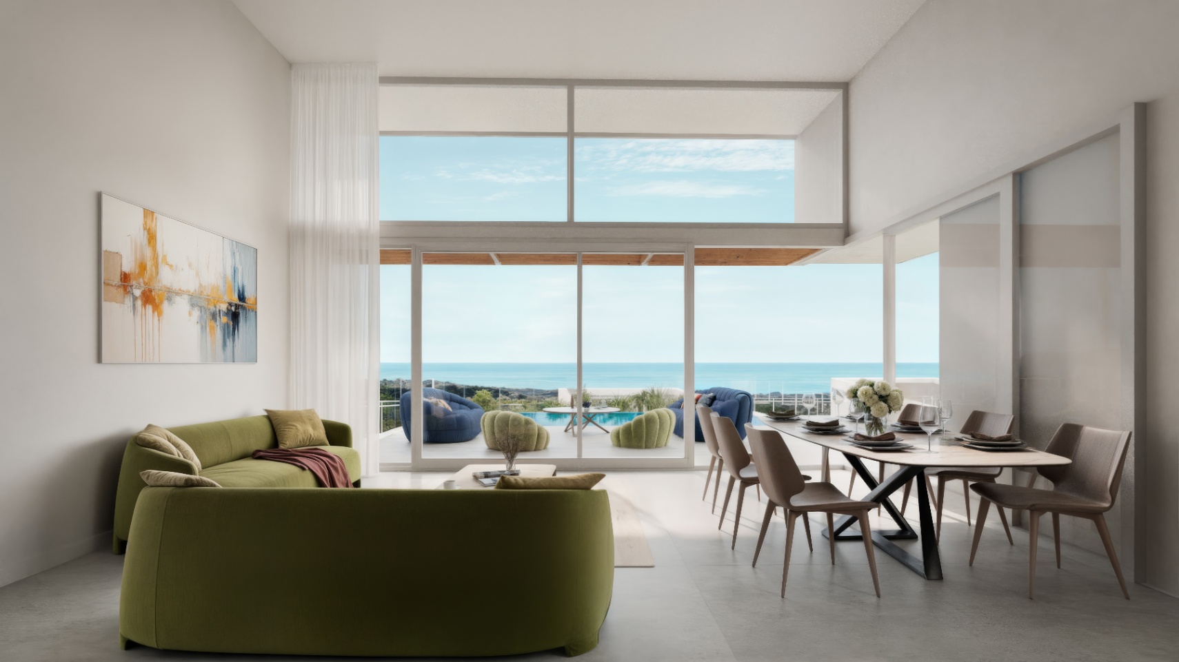 1413DA - Exclusive Villas with Sea Views and Modern Mediterranean Design