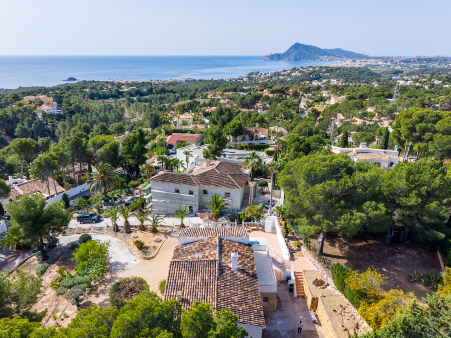 1415NS - Mediterranean villa with sea views and Ibizan charm in Altea