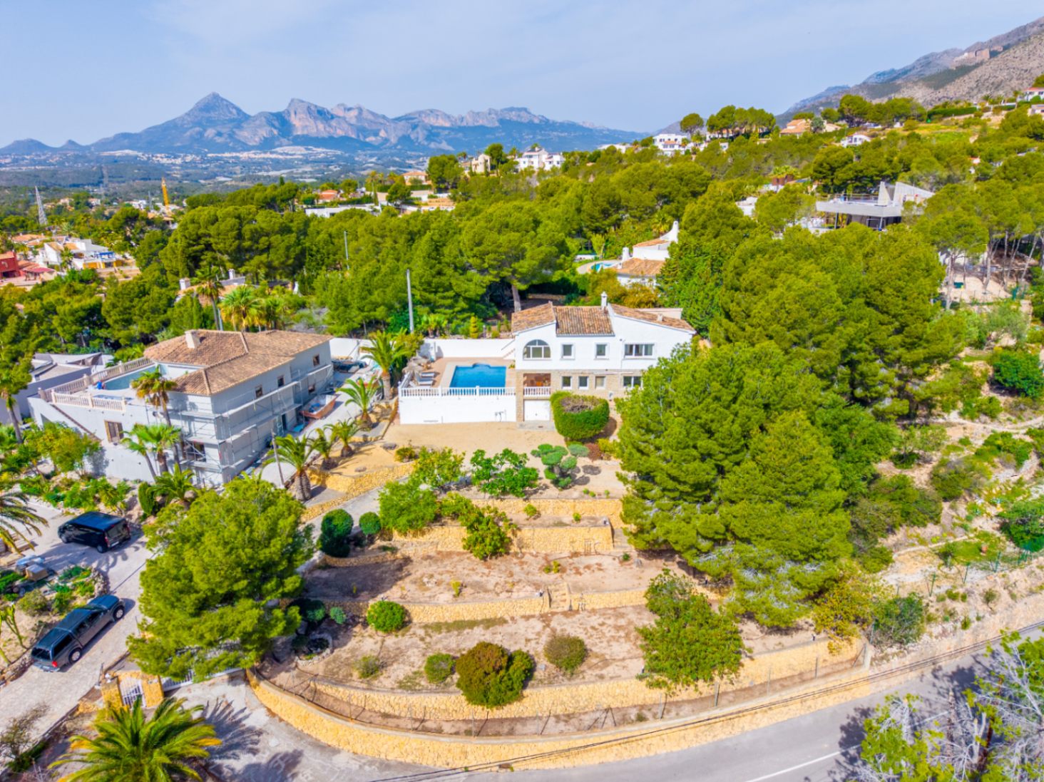 1415NS - Mediterranean villa with sea views and Ibizan charm in Altea