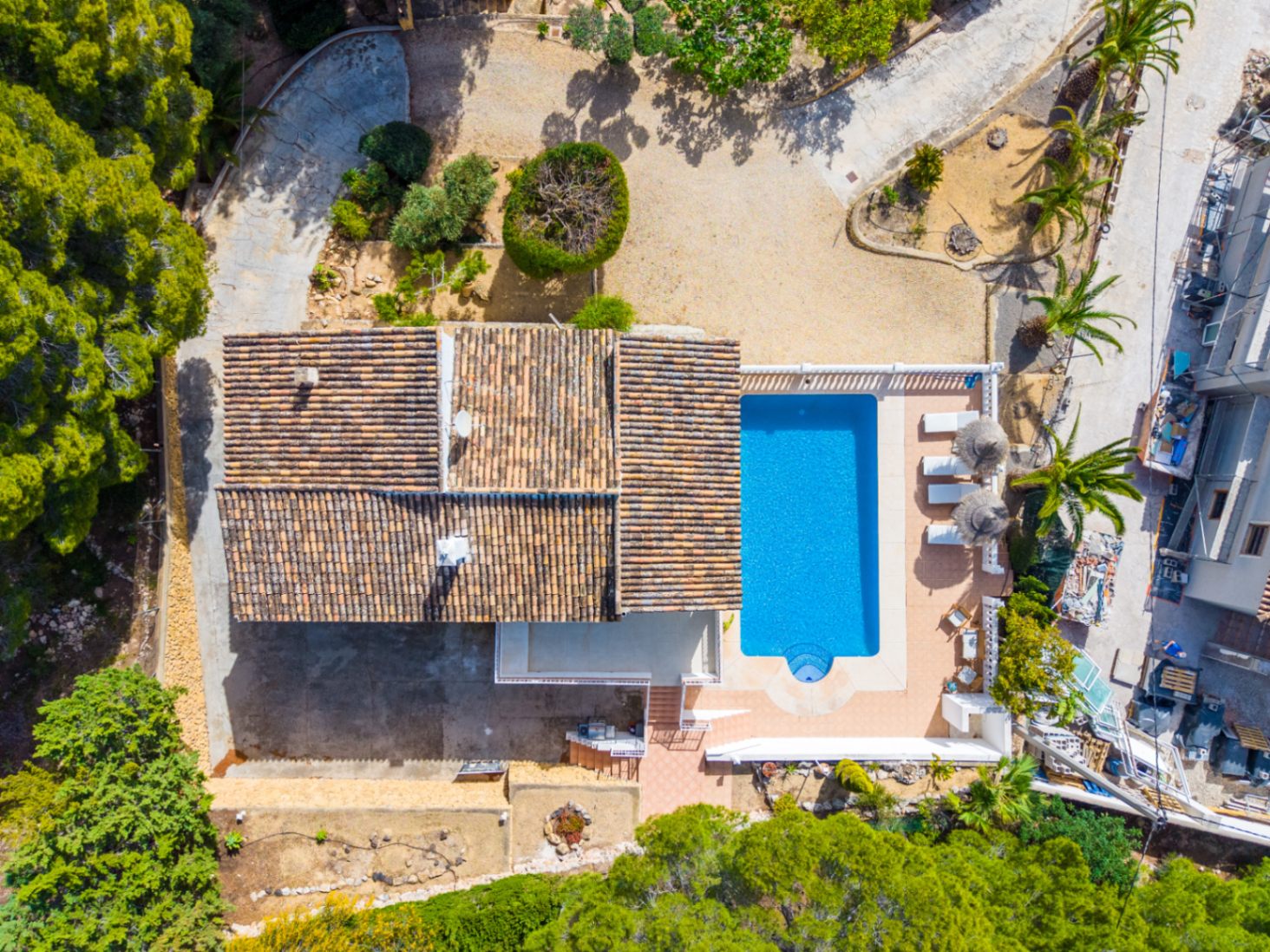 1415NS - Mediterranean villa with sea views and Ibizan charm in Altea