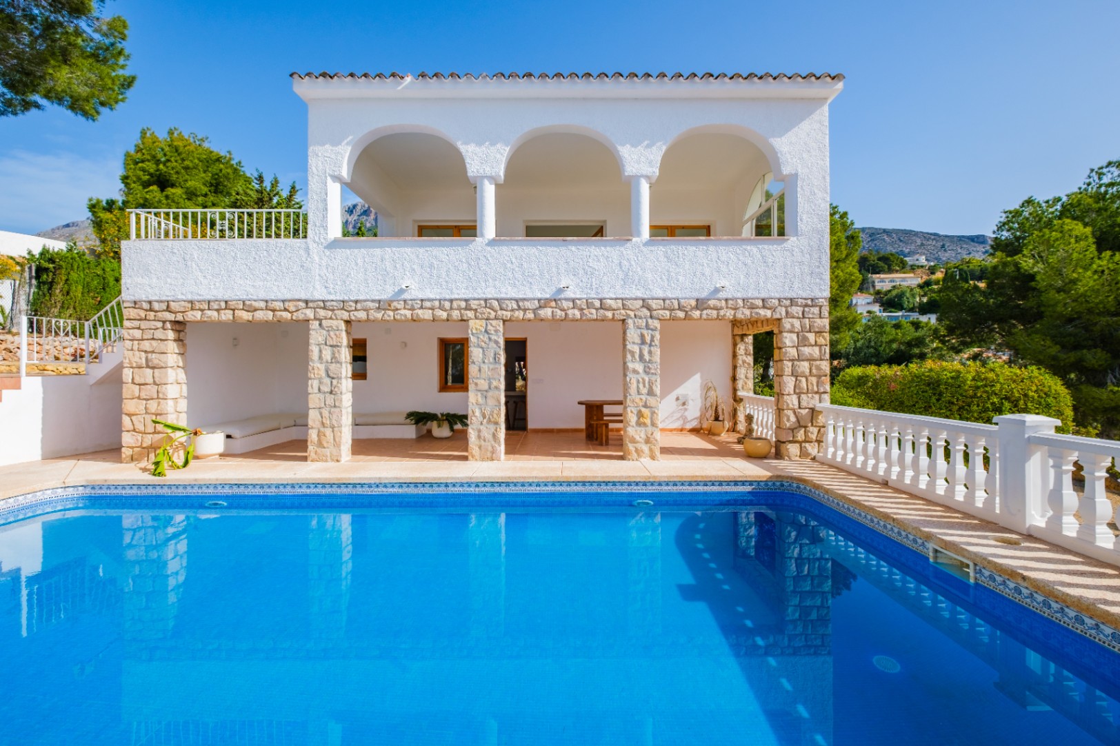 1415NS - Mediterranean villa with sea views and Ibizan charm in Altea