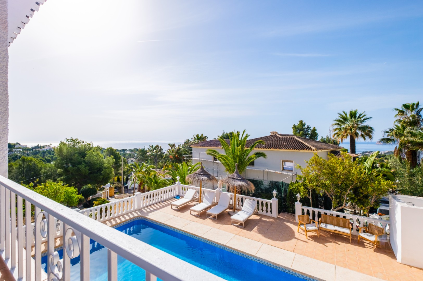 1415NS - Mediterranean villa with sea views and Ibizan charm in Altea