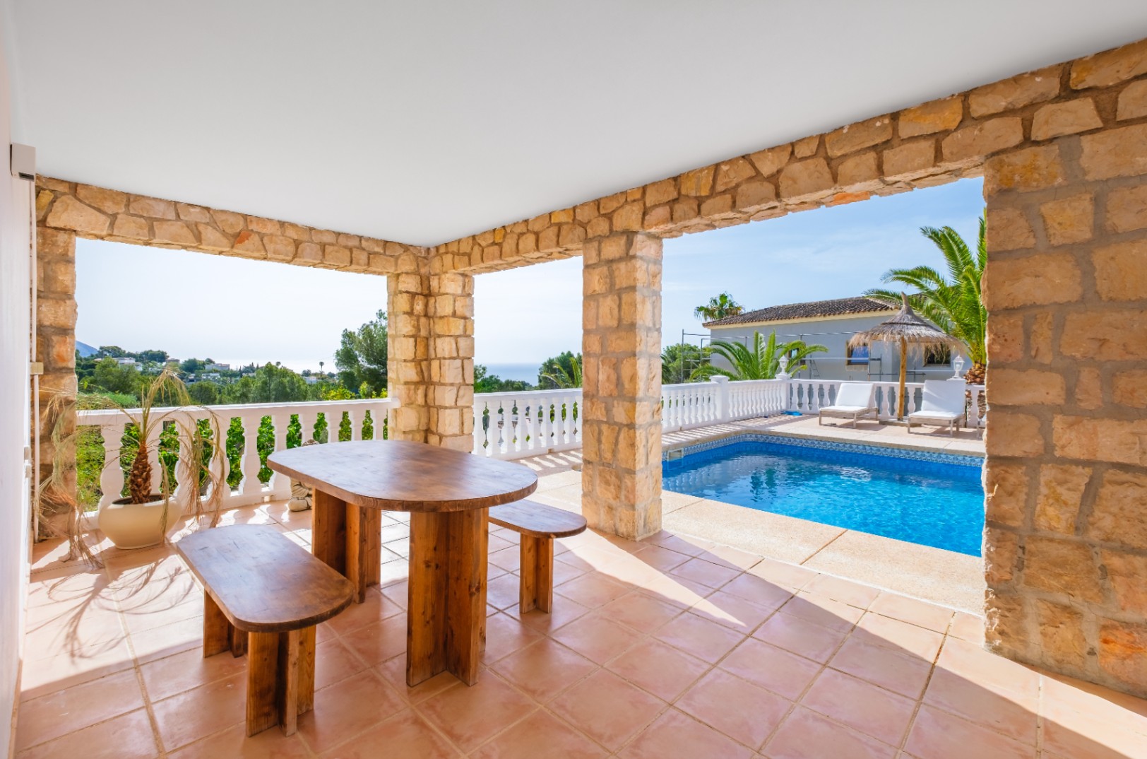 1415NS - Mediterranean villa with sea views and Ibizan charm in Altea