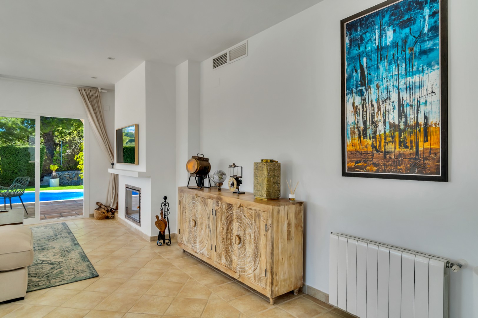 1416DA - Mediterranean Villa with Heated Pool and Privacy Near Altea Golf