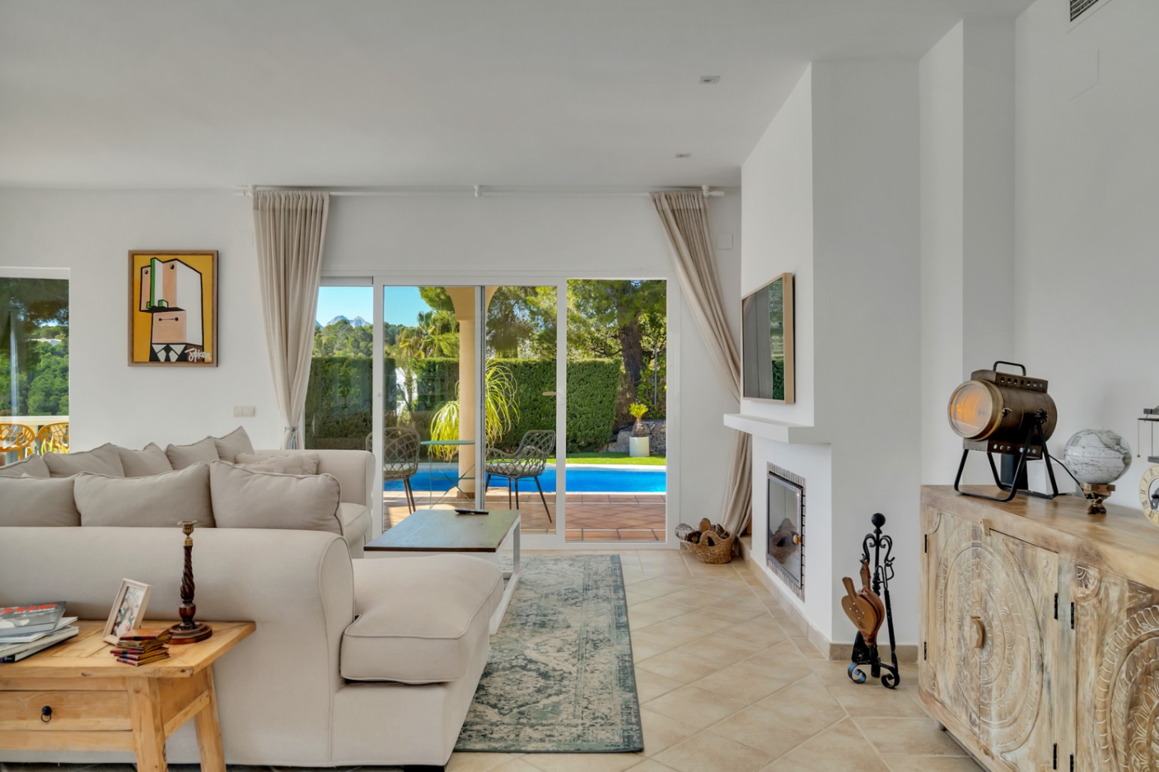1416DA - Mediterranean Villa with Heated Pool and Privacy Near Altea Golf