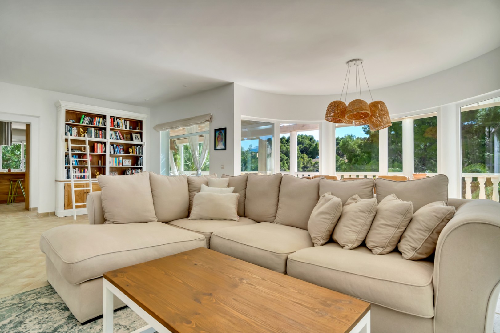 1416DA - Mediterranean Villa with Heated Pool and Privacy Near Altea Golf