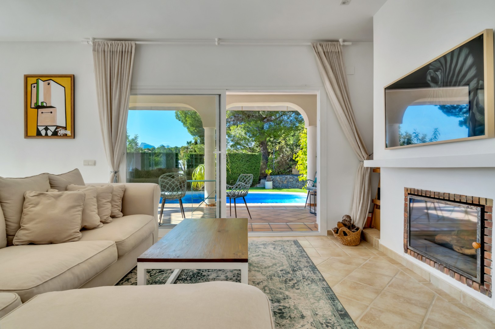 1416DA - Mediterranean Villa with Heated Pool and Privacy Near Altea Golf