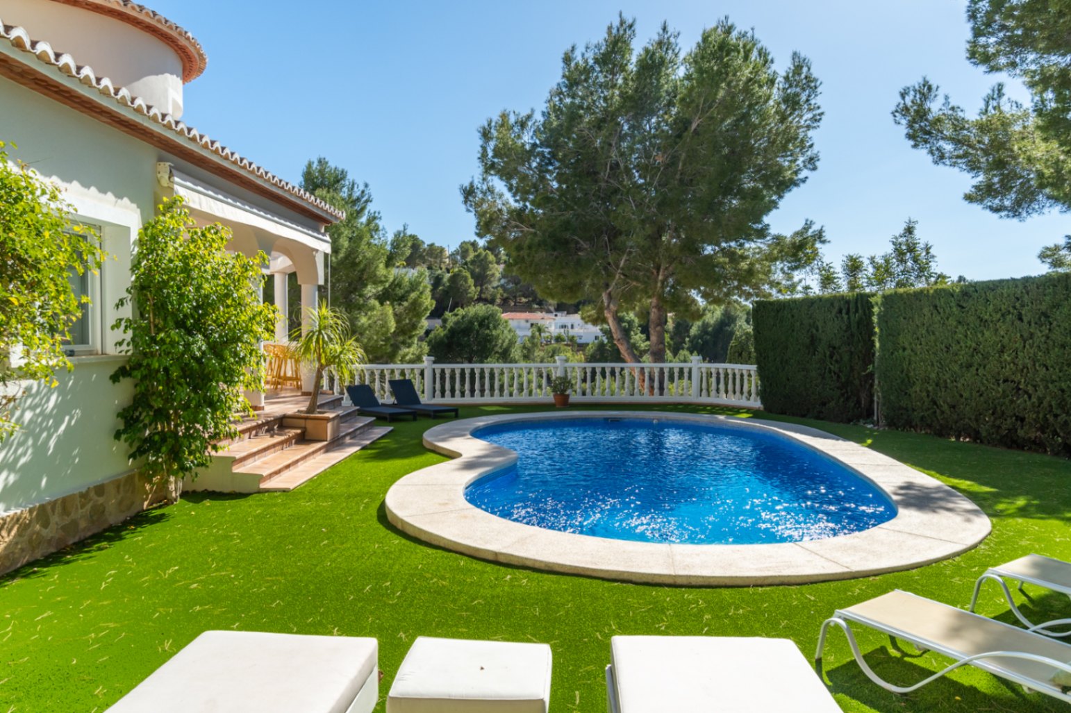 1416DA - Mediterranean Villa with Heated Pool and Privacy Near Altea Golf