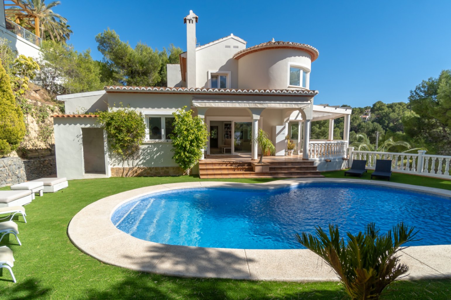 1416DA - Mediterranean Villa with Heated Pool and Privacy Near Altea Golf