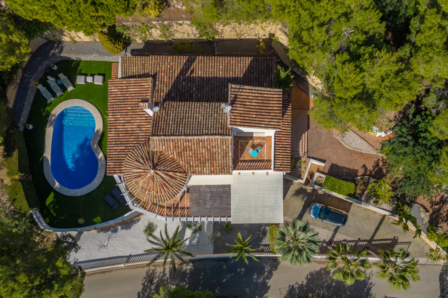 1416DA - Mediterranean Villa with Heated Pool and Privacy Near Altea Golf