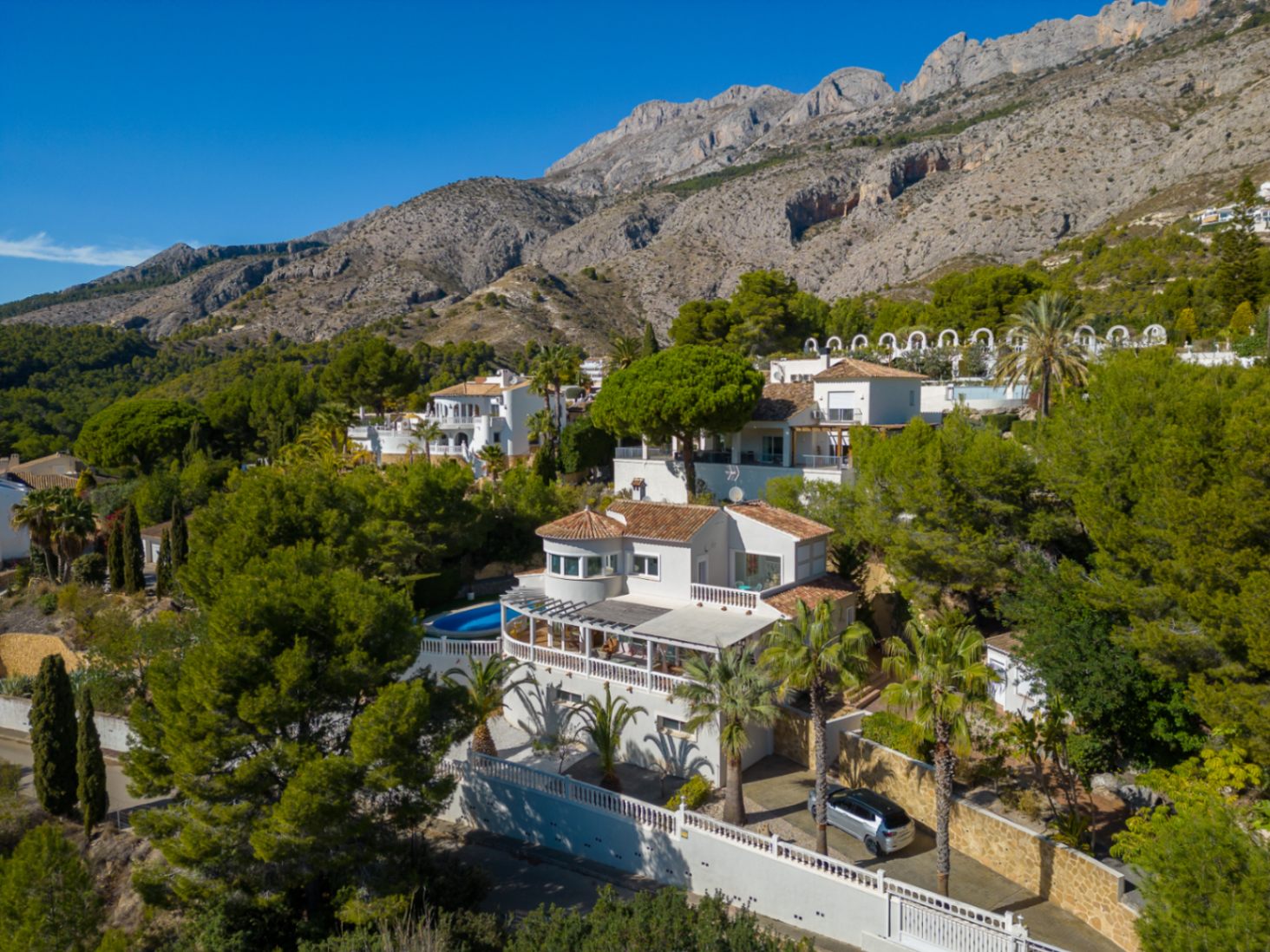 1416DA - Mediterranean Villa with Heated Pool and Privacy Near Altea Golf