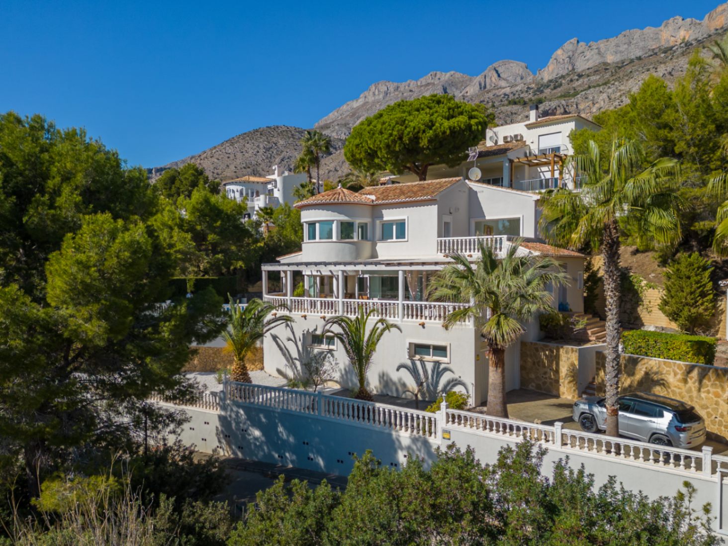 1416DA - Mediterranean Villa with Heated Pool and Privacy Near Altea Golf