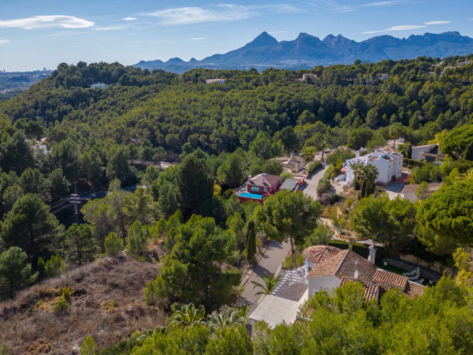 1416DA - Mediterranean Villa with Heated Pool and Privacy Near Altea Golf