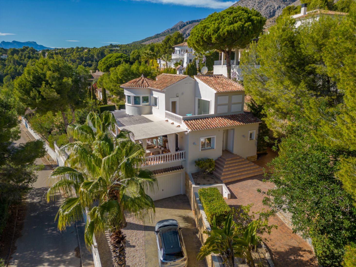 1416DA - Mediterranean Villa with Heated Pool and Privacy Near Altea Golf