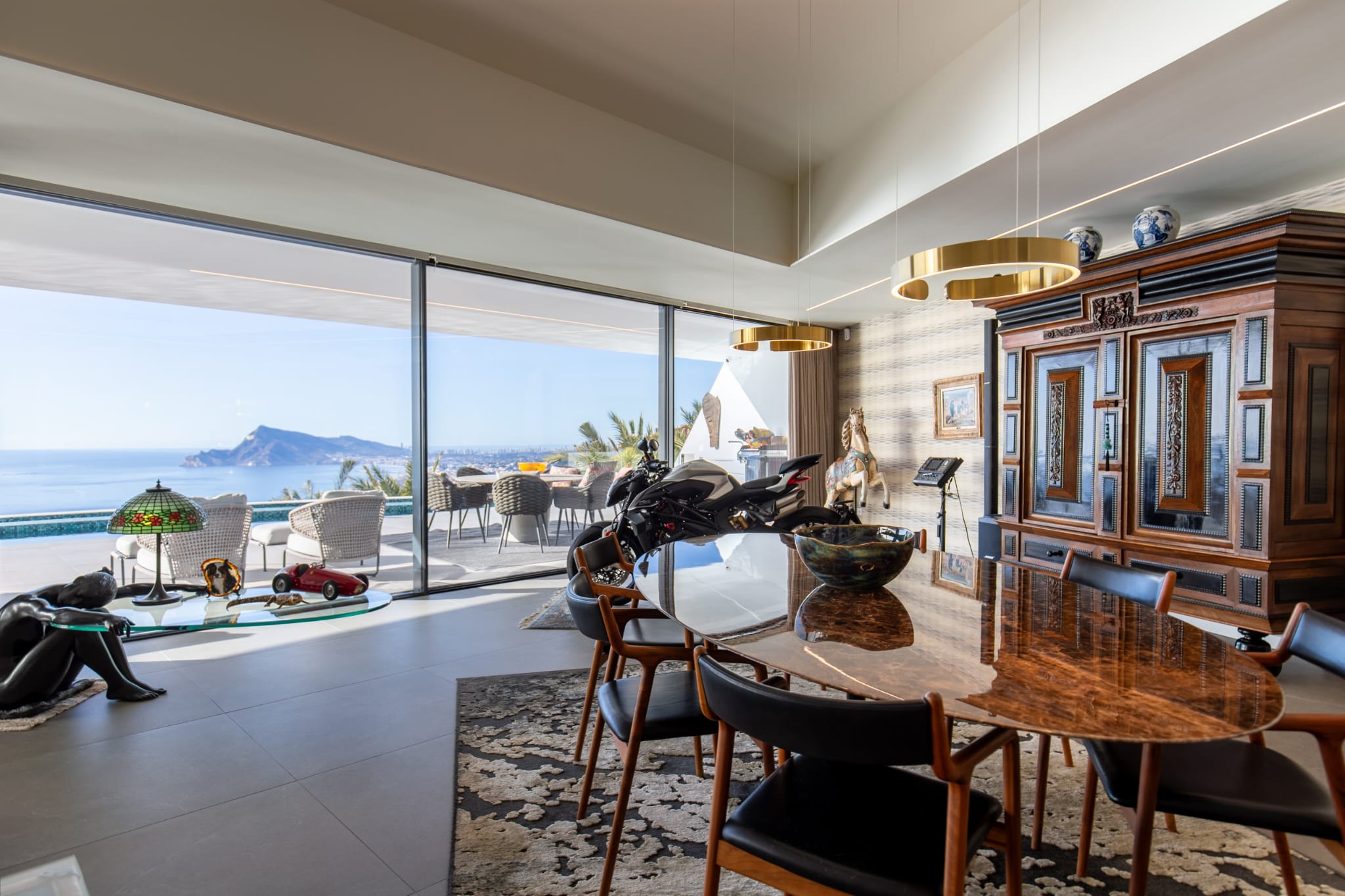 1242NS - Exceptional Modern Villa with Panoramic Sea Views in Sierra Altea