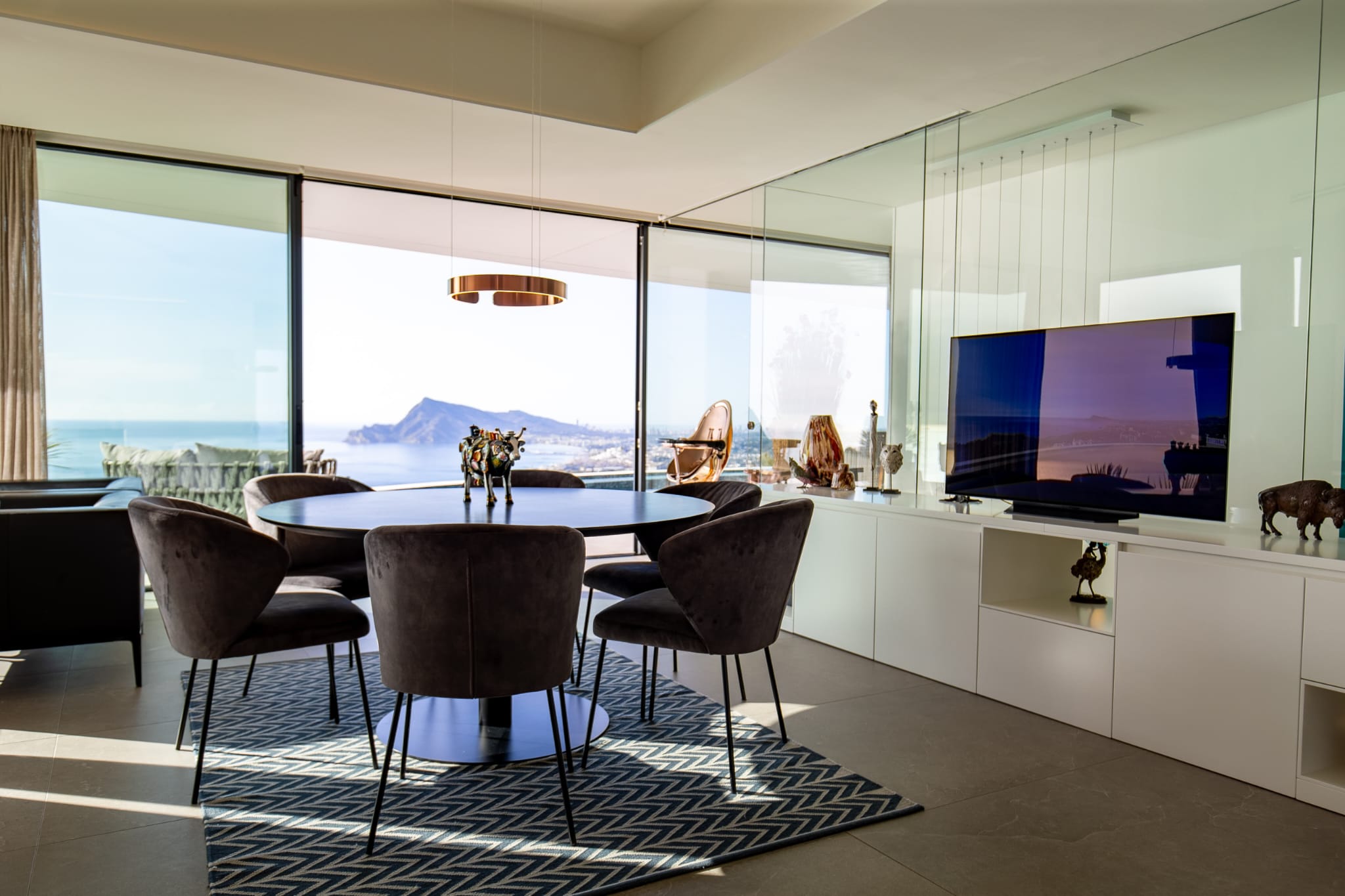 1242NS - Exceptional Modern Villa with Panoramic Sea Views in Sierra Altea
