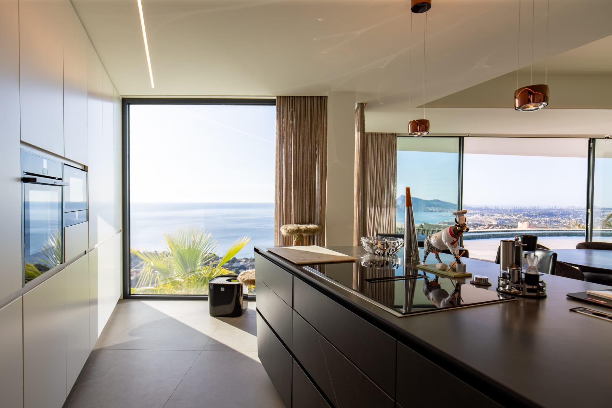 1242NS - Exceptional Modern Villa with Panoramic Sea Views in Sierra Altea