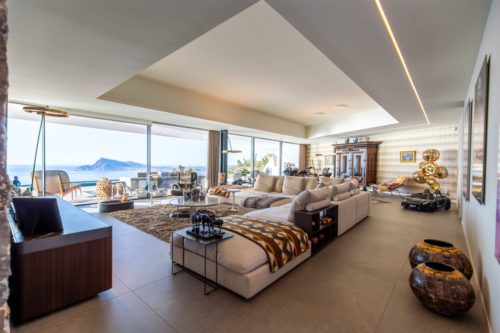 1242NS - Exceptional Modern Villa with Panoramic Sea Views in Sierra Altea