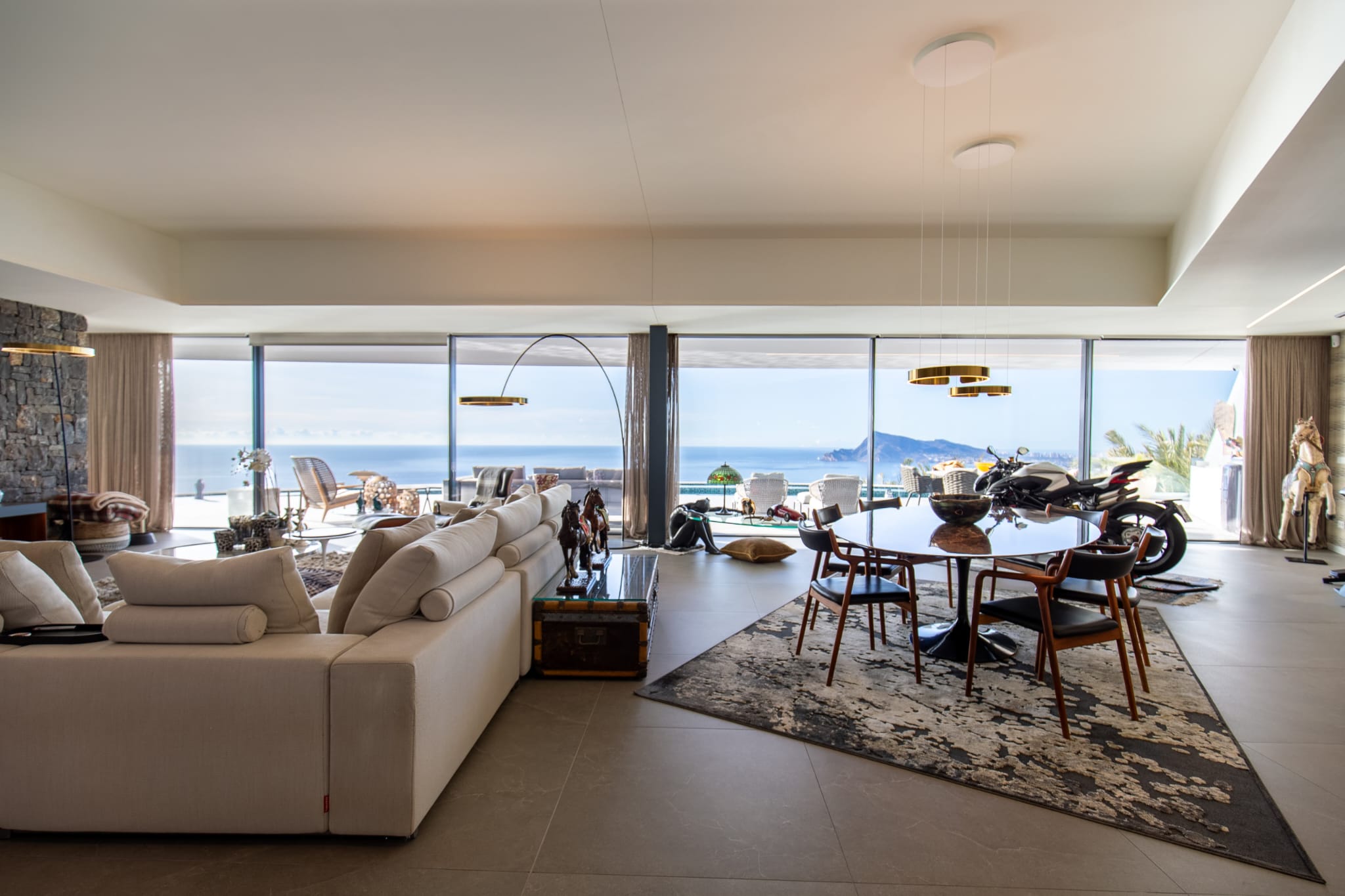 1242NS - Exceptional Modern Villa with Panoramic Sea Views in Sierra Altea