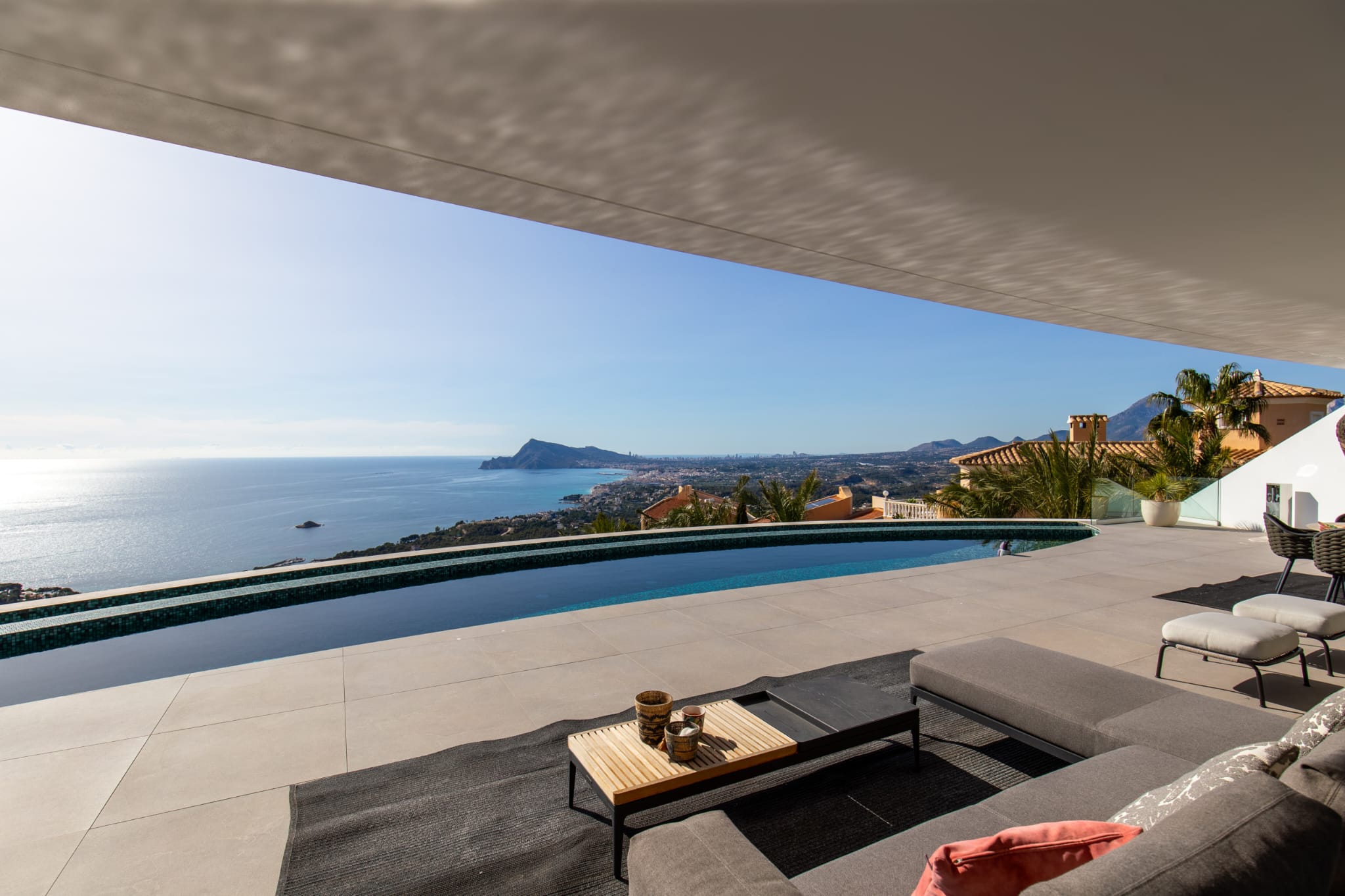 1242NS - Exceptional Modern Villa with Panoramic Sea Views in Sierra Altea