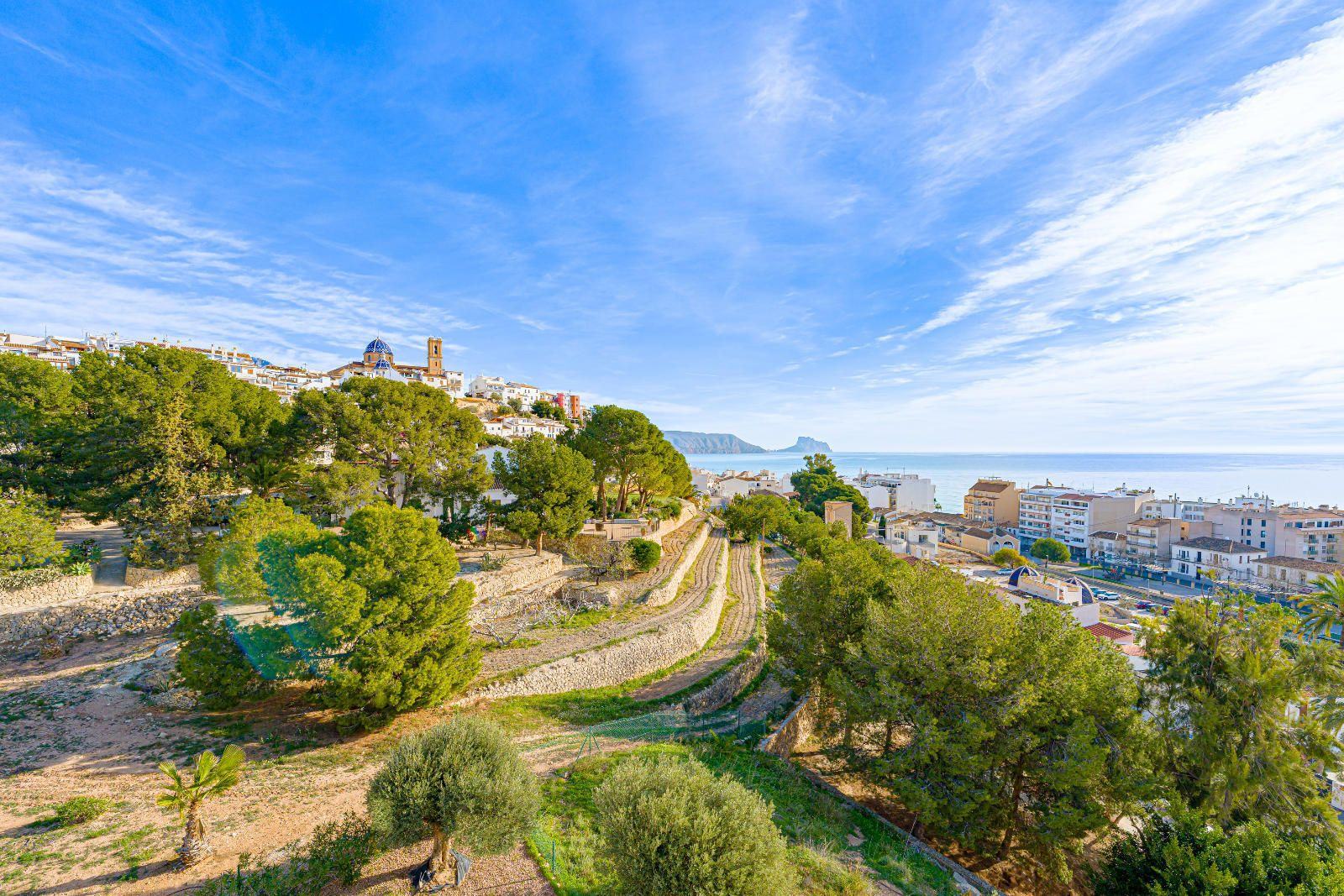Fully Renovated Luxury Penthouse with Panoramic Sea Views in the Heart of Altea