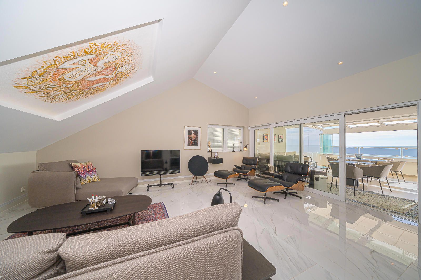 Fully Renovated Luxury Penthouse with Panoramic Sea Views in the Heart of Altea