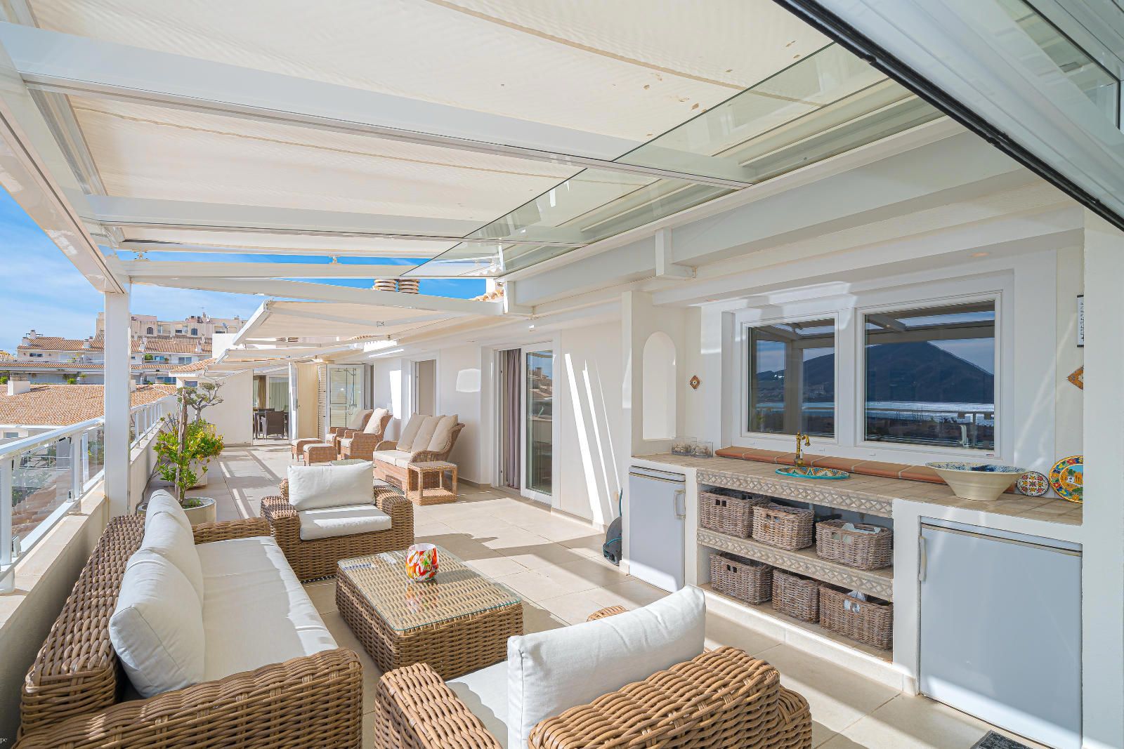 Fully Renovated Luxury Penthouse with Panoramic Sea Views in the Heart of Altea