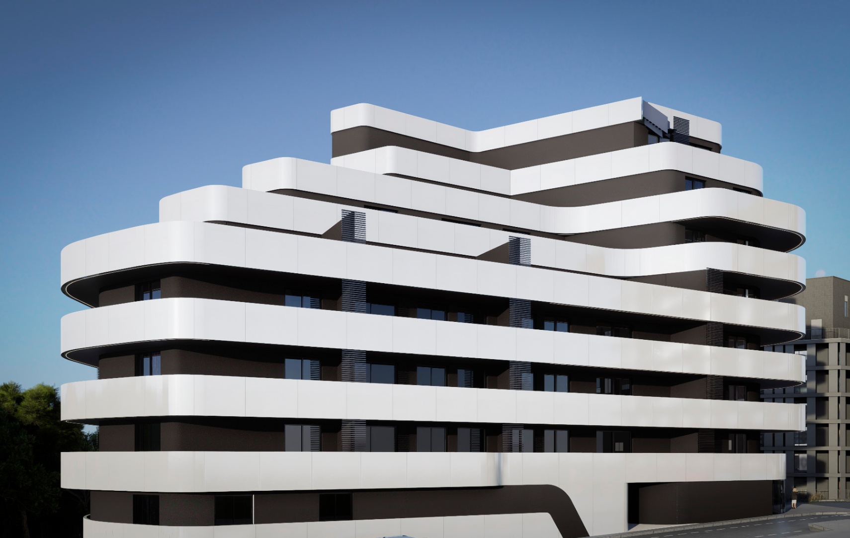 Exclusive new-build apartments with sea views in Calpe