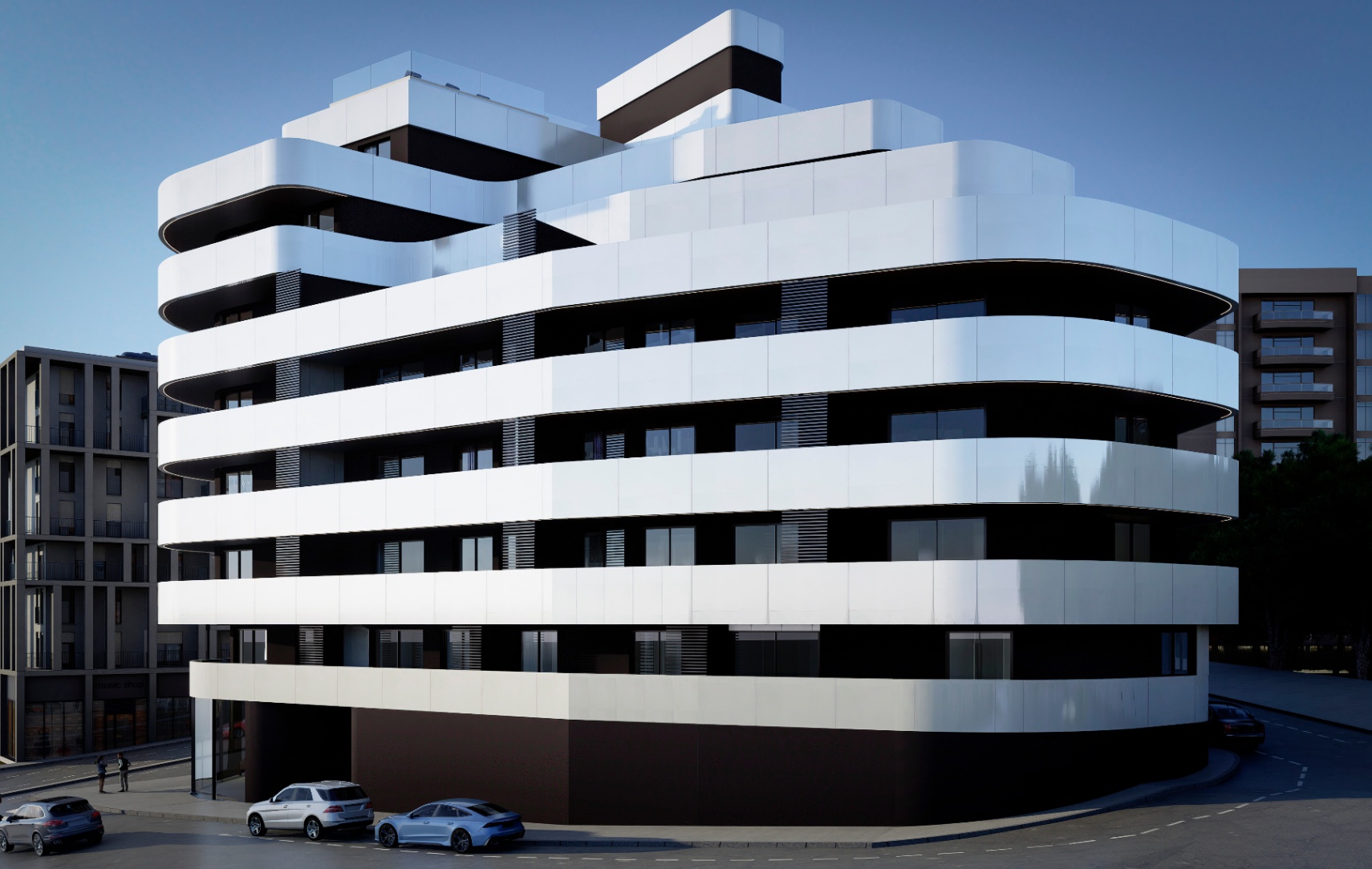 Exclusive new-build apartments with sea views in Calpe