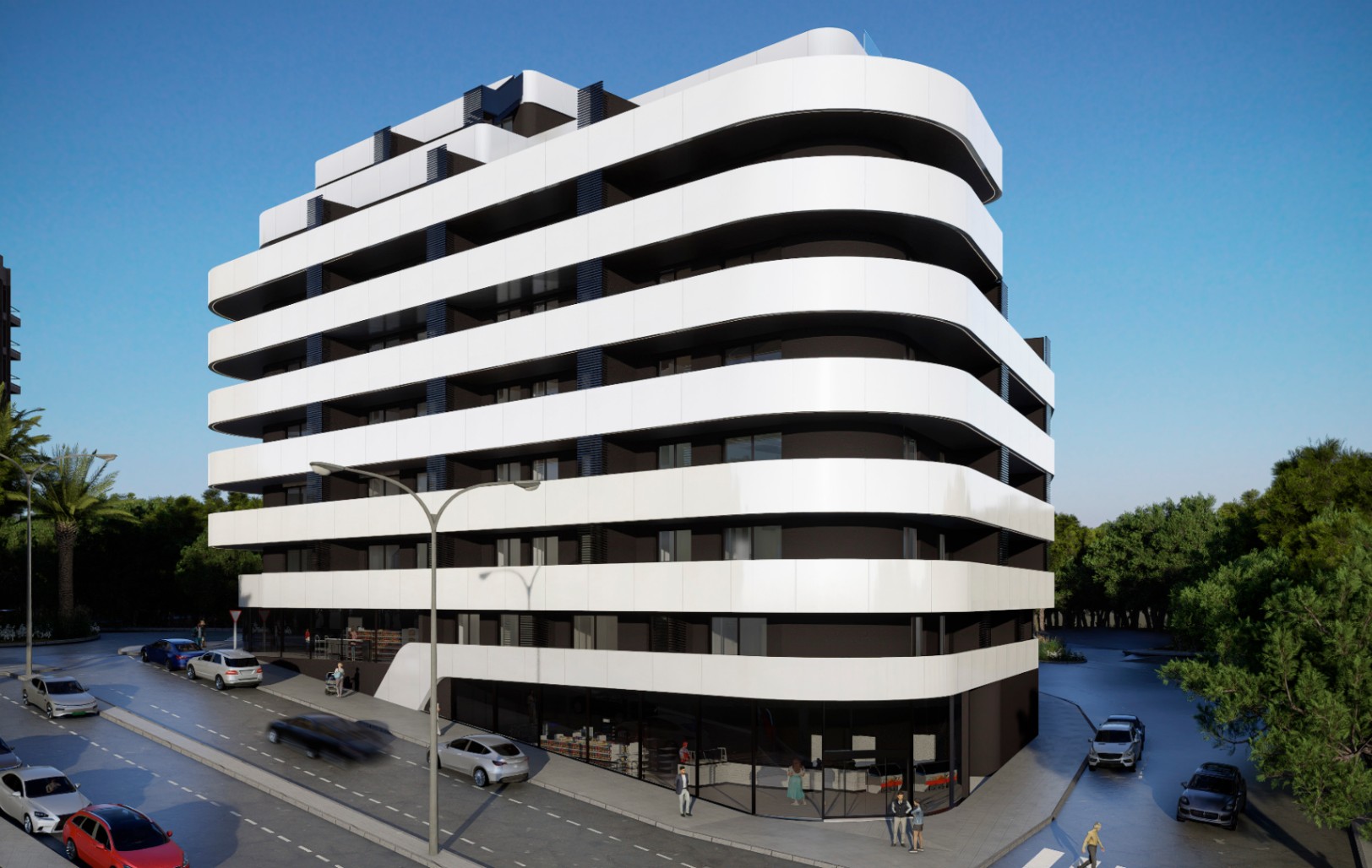 Exclusive new-build apartments with sea views in Calpe