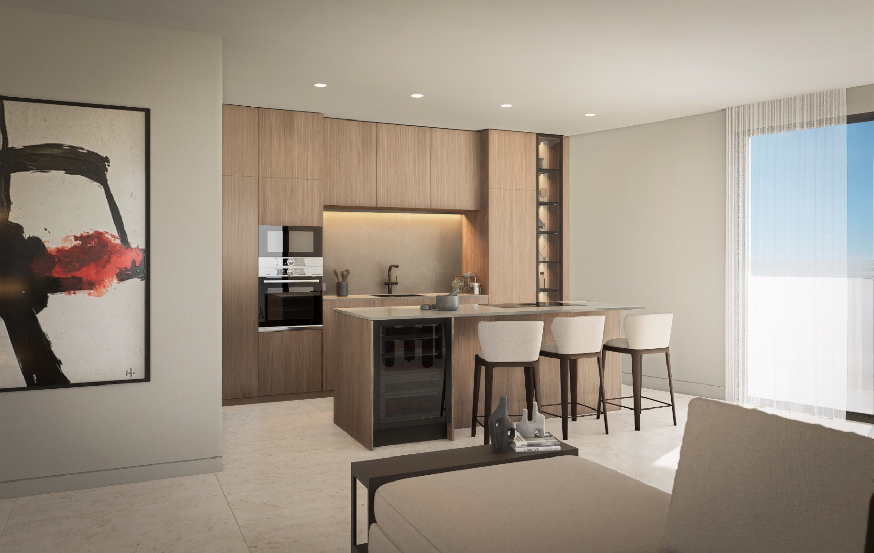 Exclusive new-build apartments with sea views in Calpe