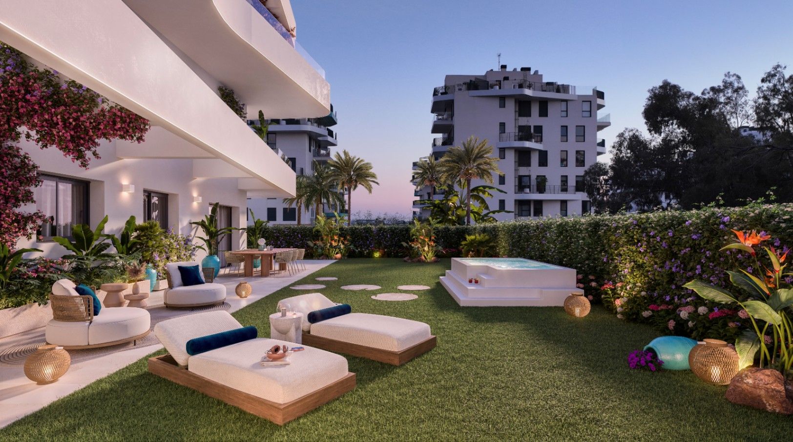 Spacious living with three bedrooms just minutes from Playa del Torres.
