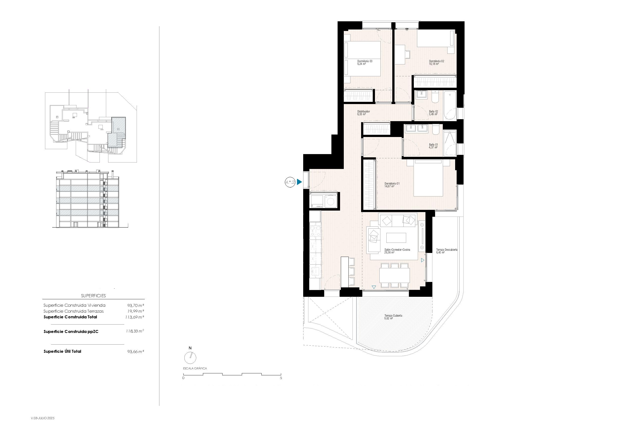 1429DA - Royaal wonen met drie slaapkamers op enkele minuten van Playa del Torres