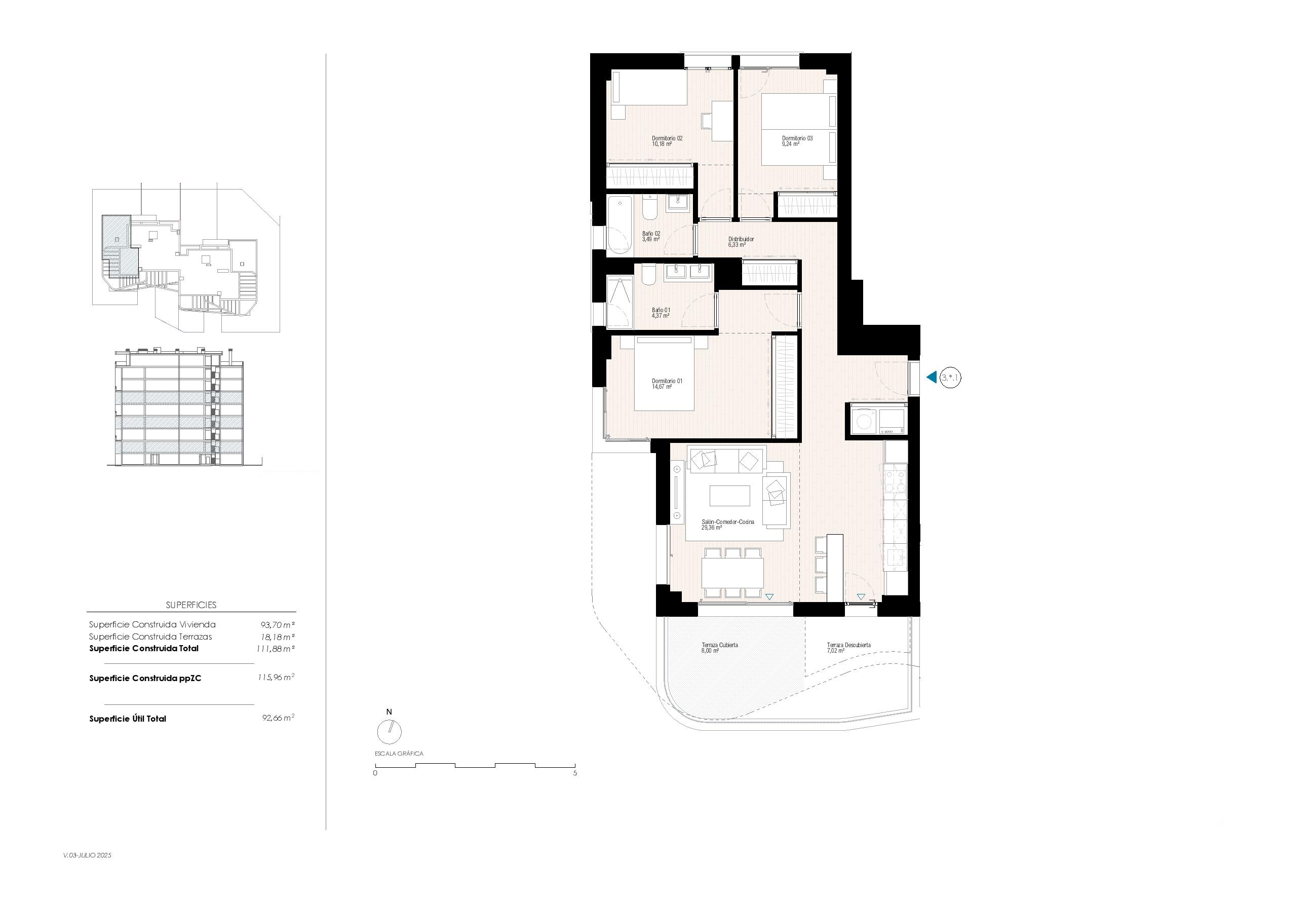 1429DA - Royaal wonen met drie slaapkamers op enkele minuten van Playa del Torres
