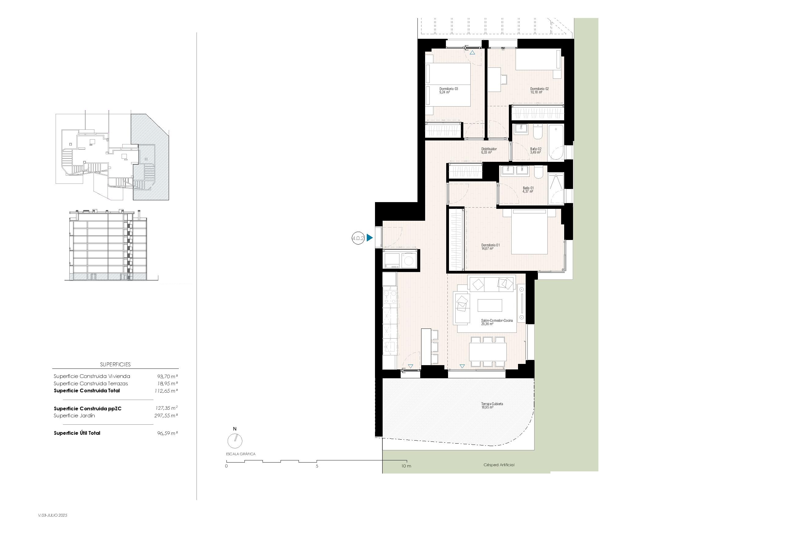 1429DA - Royaal wonen met drie slaapkamers op enkele minuten van Playa del Torres