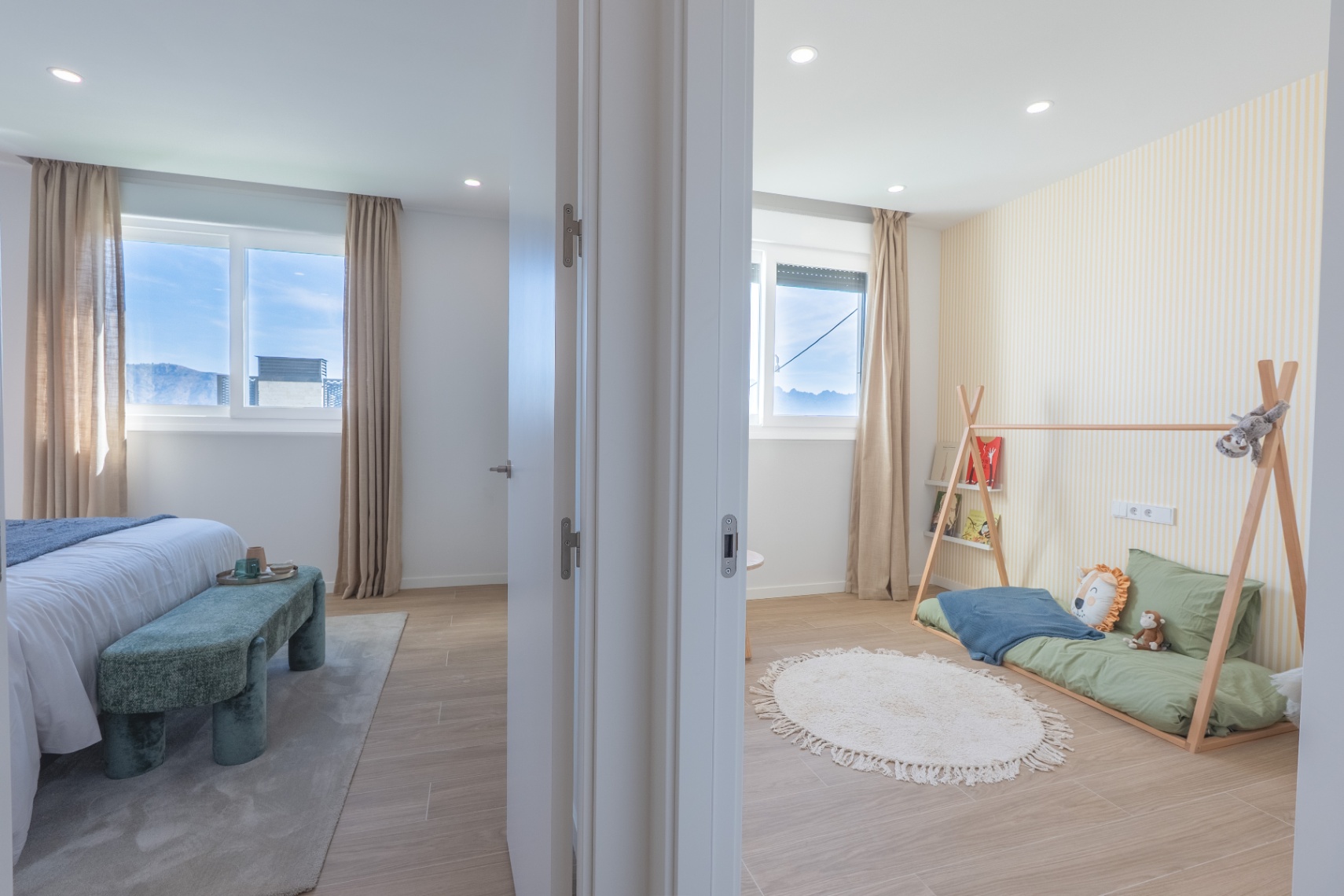 Modern villa with four bedrooms and private pool in Polop