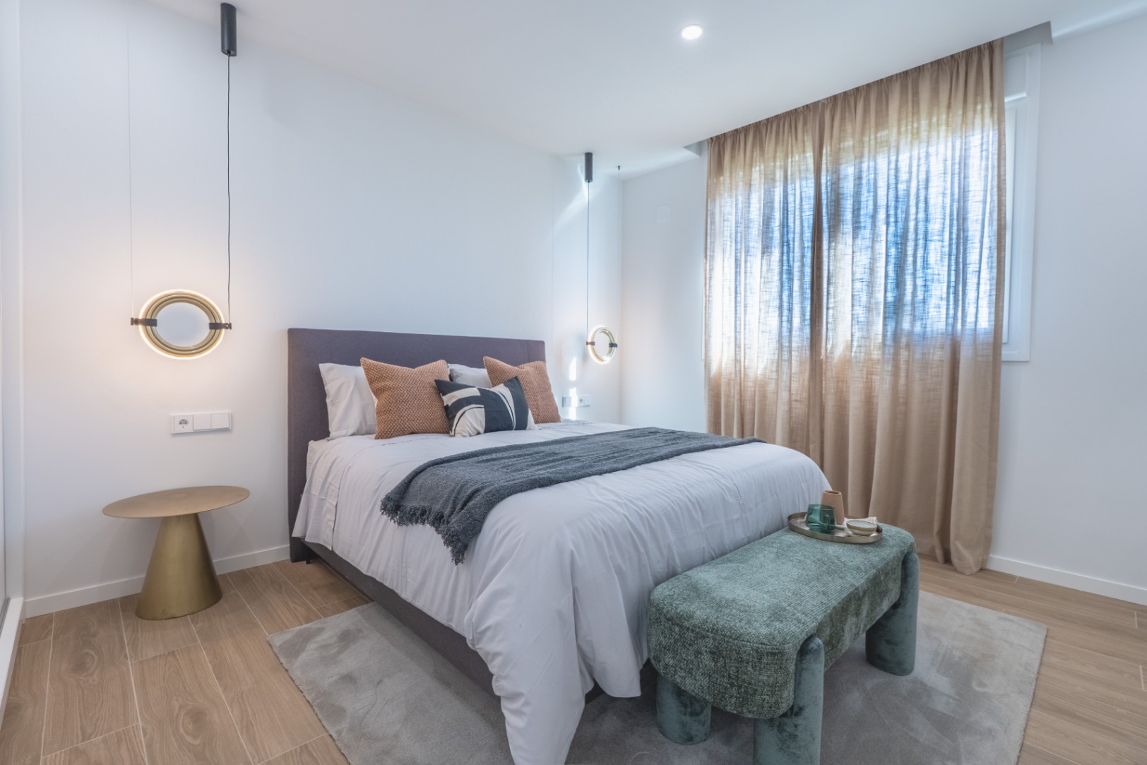 Single-storey new build villa with private pool in Polop