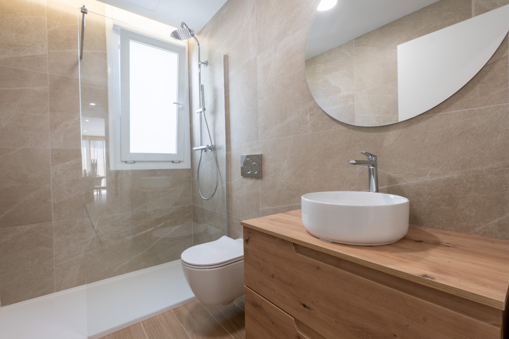 Spacious single-story newly built villa with private pool in Polop.