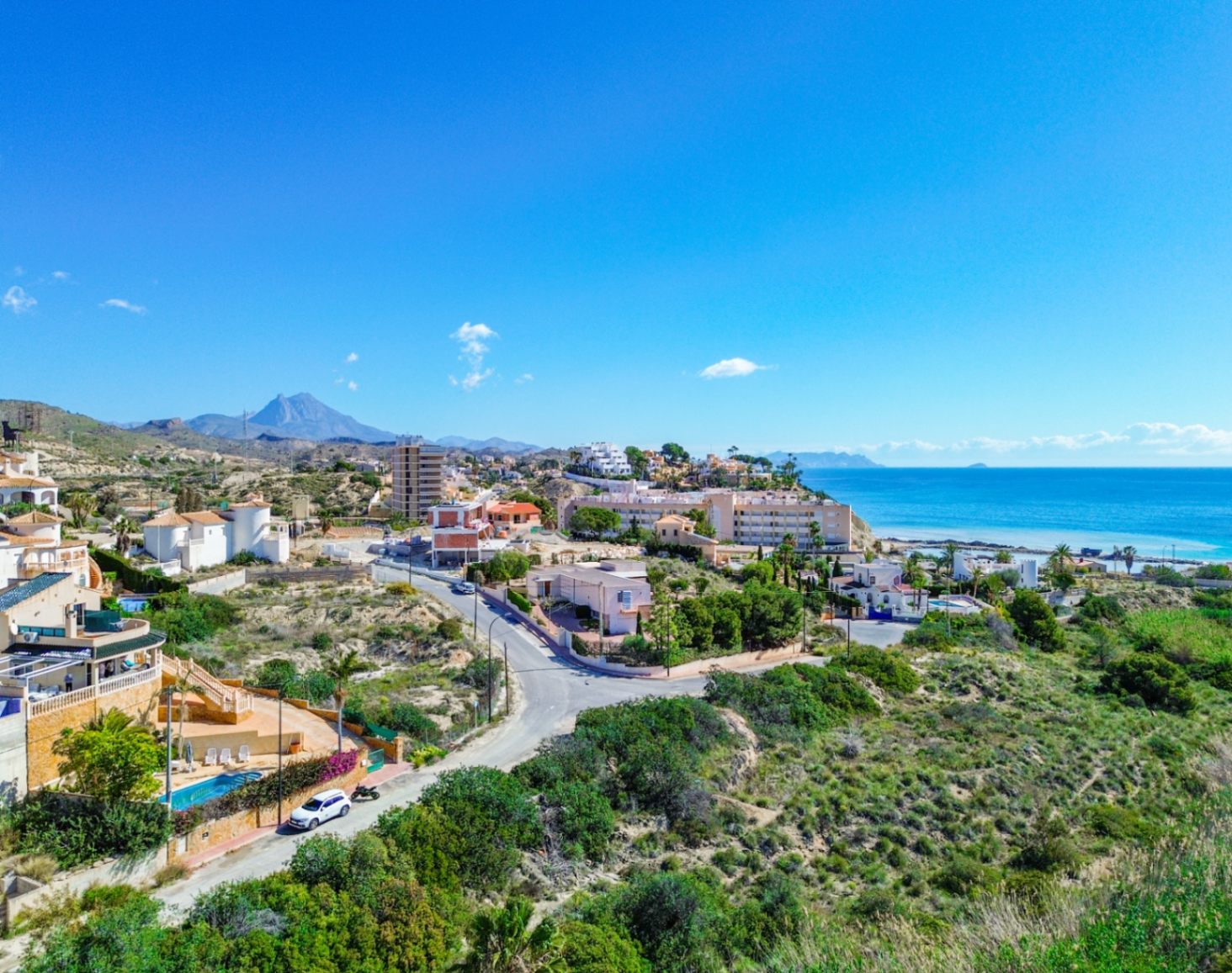 1386DA - Mediterrane Villa mit Meerblick, in Strandnähe, in Cala D'or, Campello