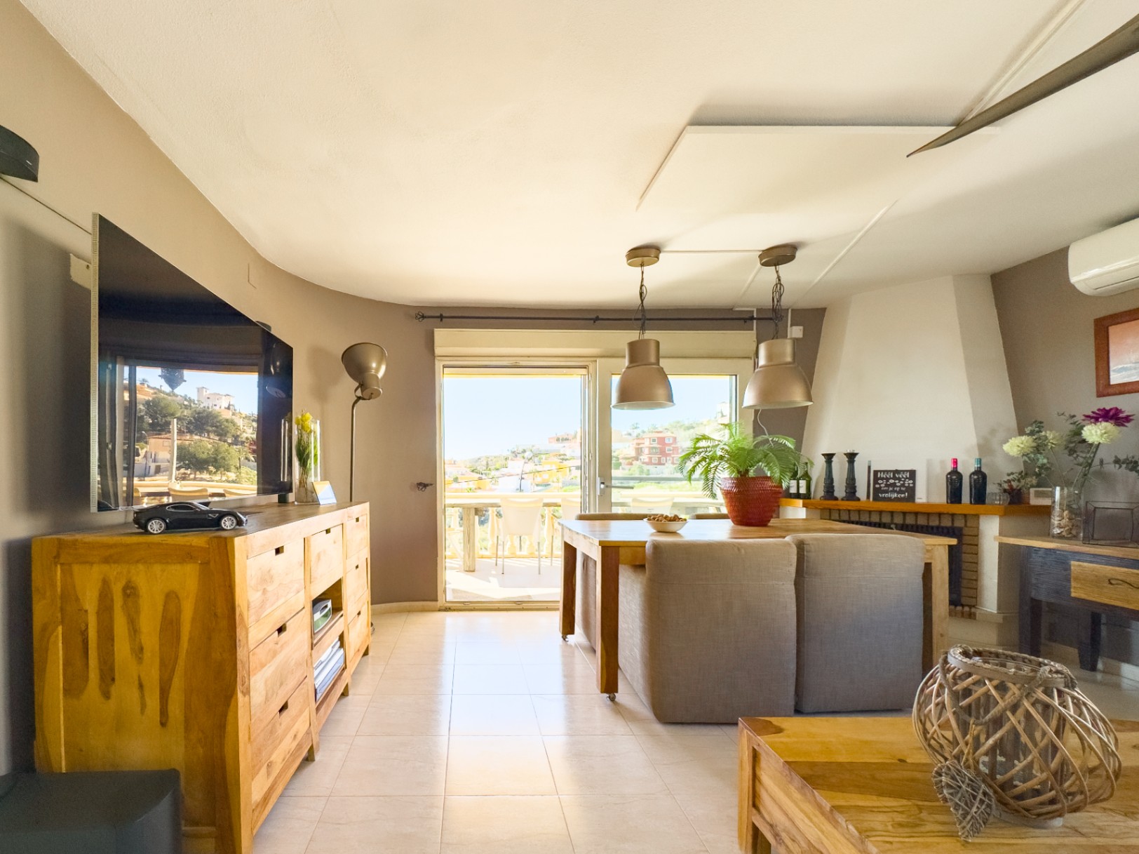 1386DA - Mediterrane Villa mit Meerblick, in Strandnähe, in Cala D'or, Campello