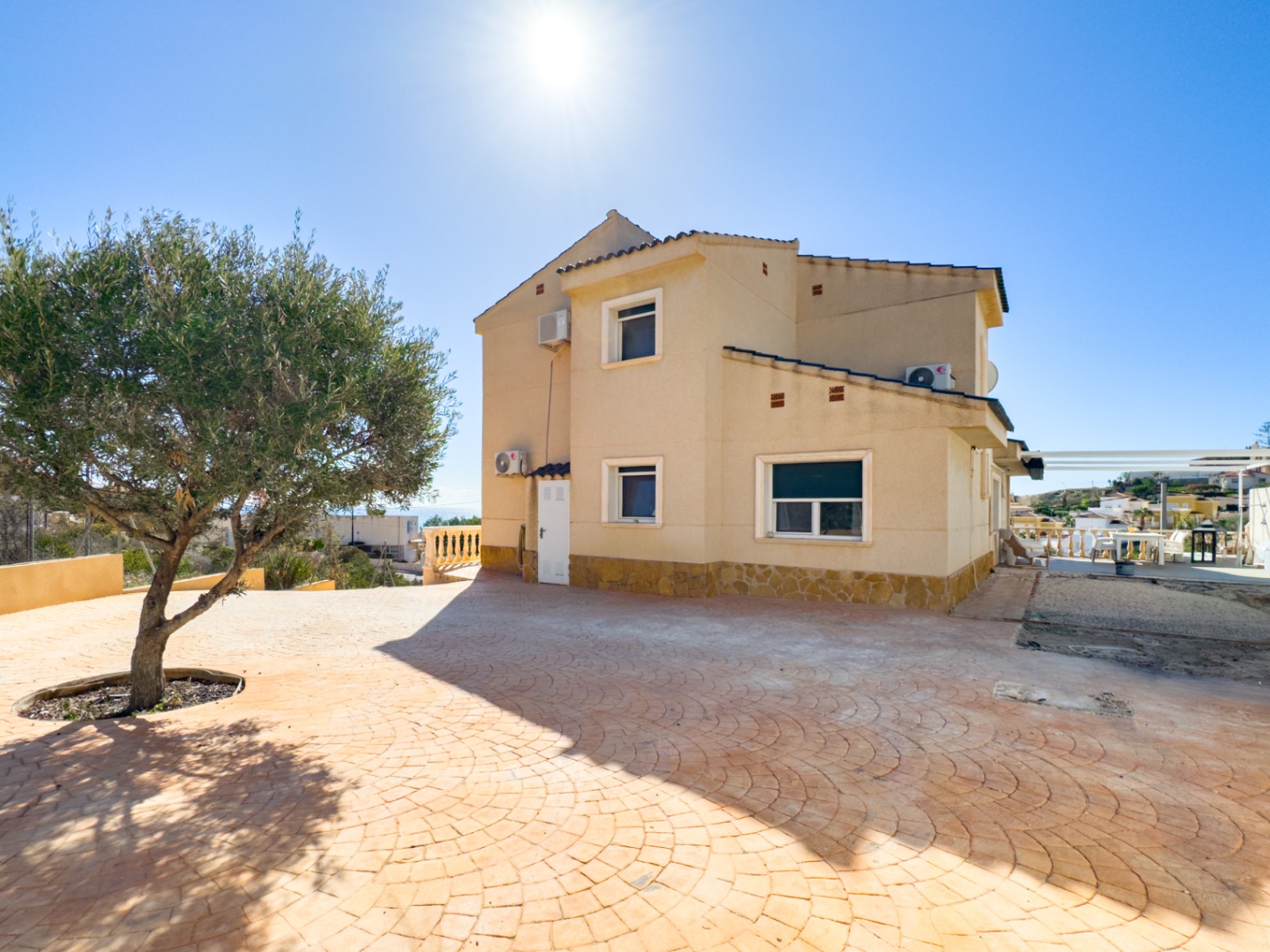 1386DA - Mediterrane Villa mit Meerblick, in Strandnähe, in Cala D'or, Campello