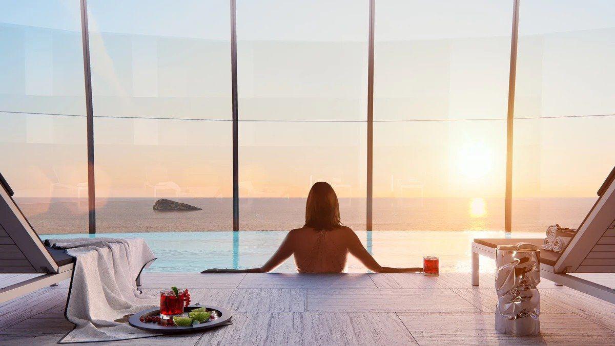 492DR - Unique new build apartments in the first line in Benidorm