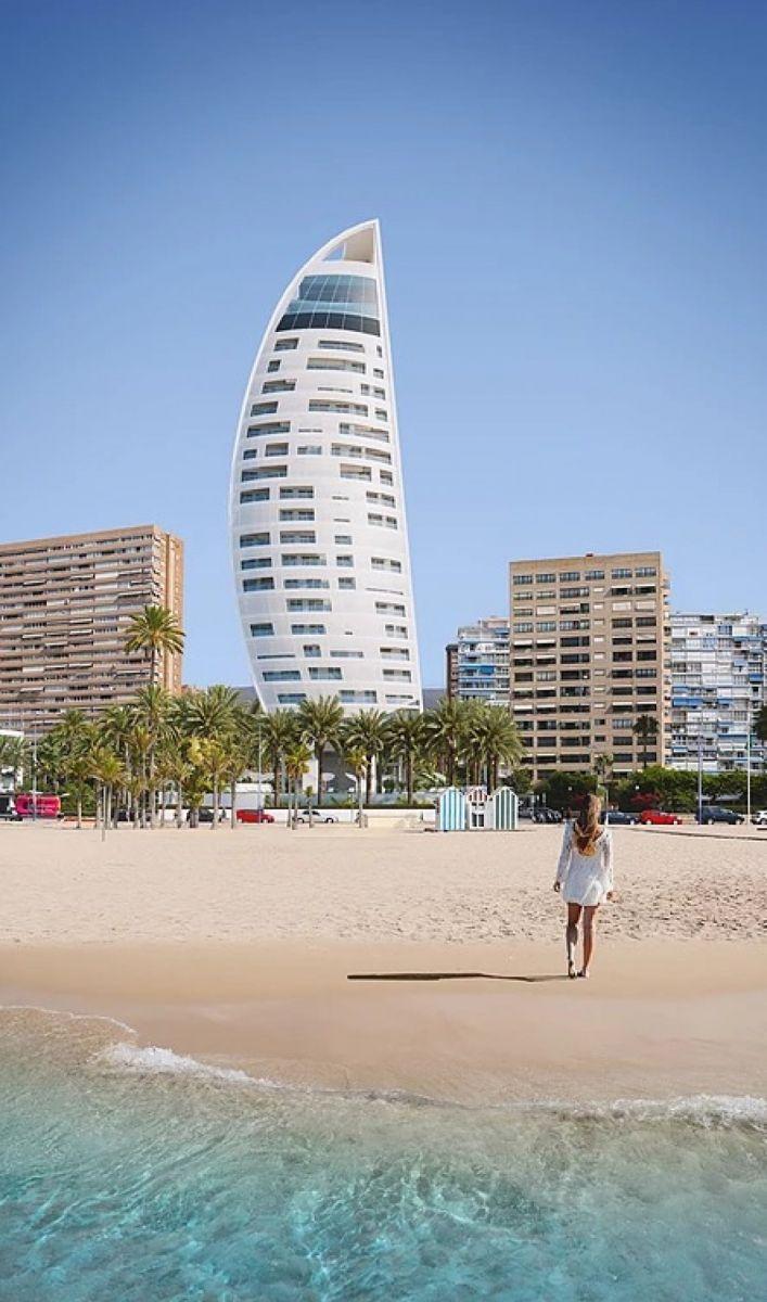 492DR - Unique new build apartments in the first line in Benidorm