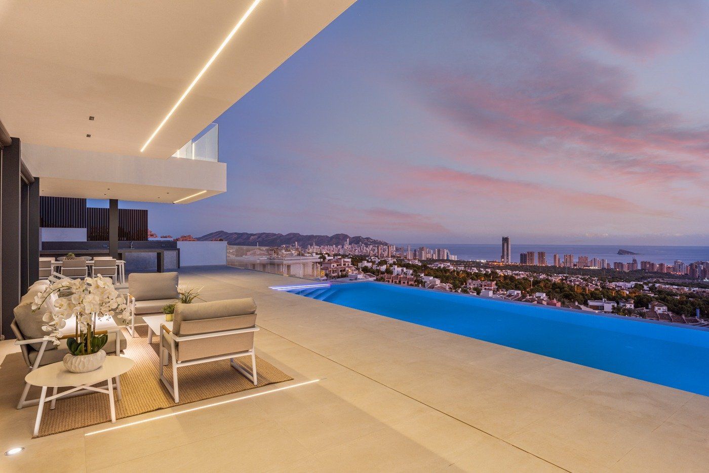 5 New Build Villas with Sea Views in Finestrat