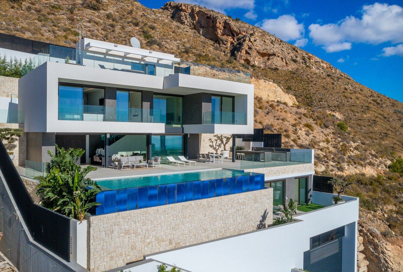 5 New Build Villas with Sea Views in Finestrat