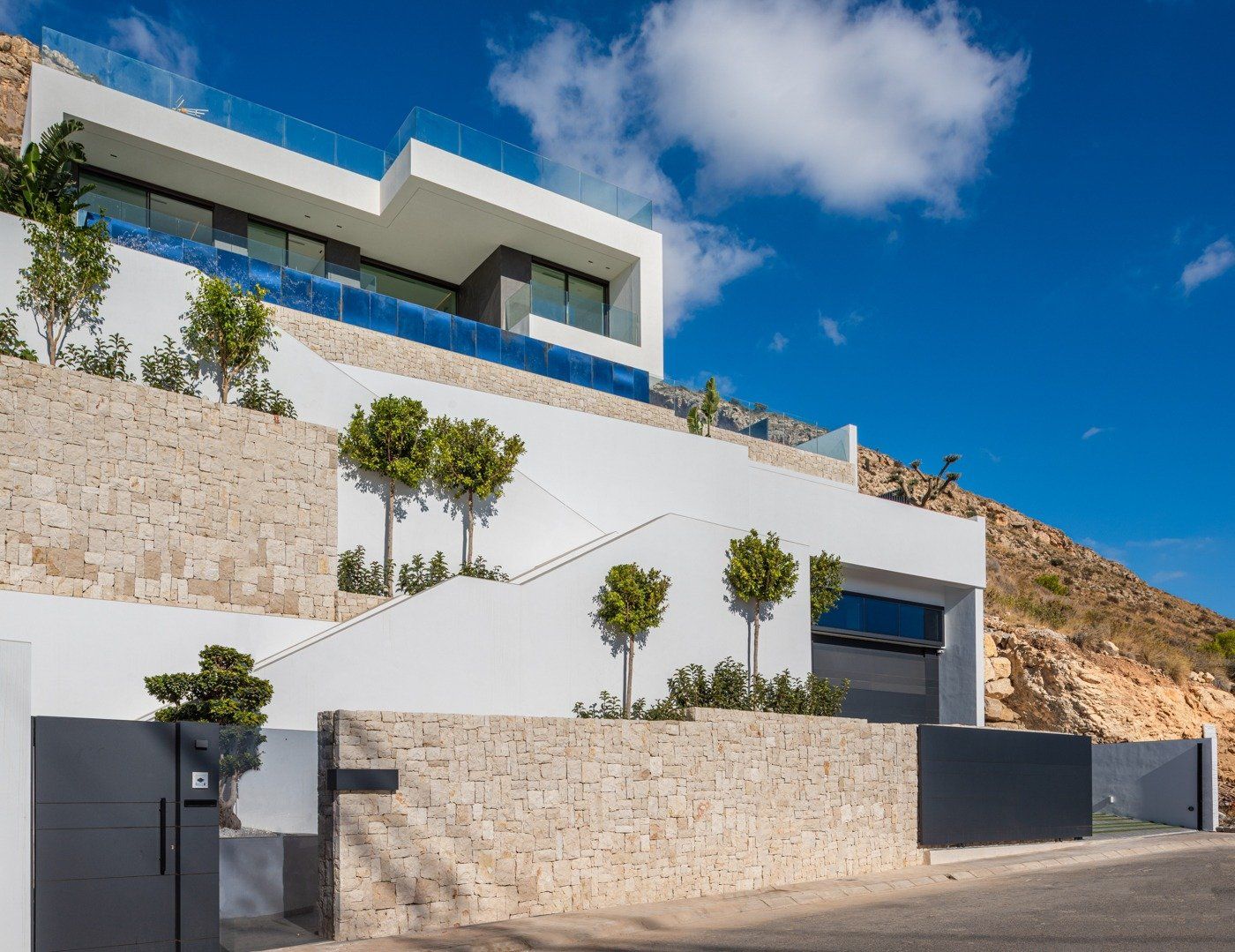 5 New Build Villas with Sea Views in Finestrat